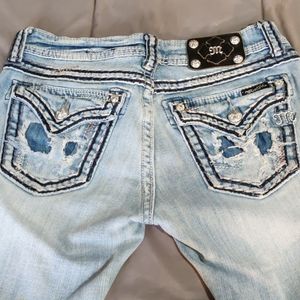 Miss me cuffed capris